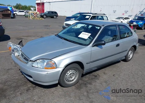 1996 Honda Civic Dx z USA, uszkodzony, nr VIN 2HGEJ6346TH104319